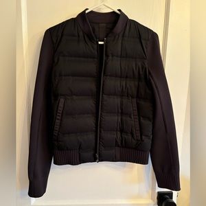 Reversible Black Lululemon Bomber Jacket, Size 4
